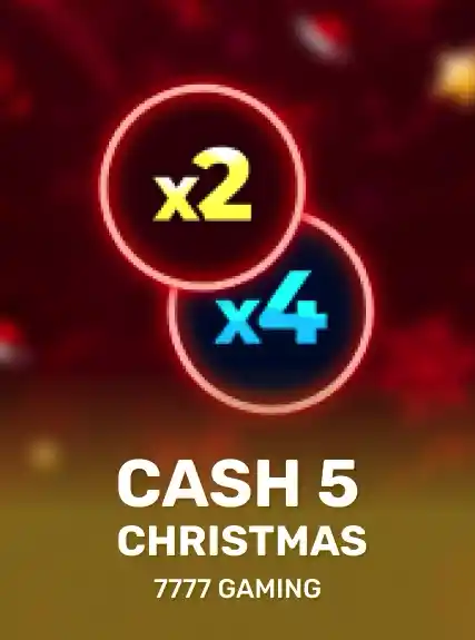 Cash 5 Christmas game tile